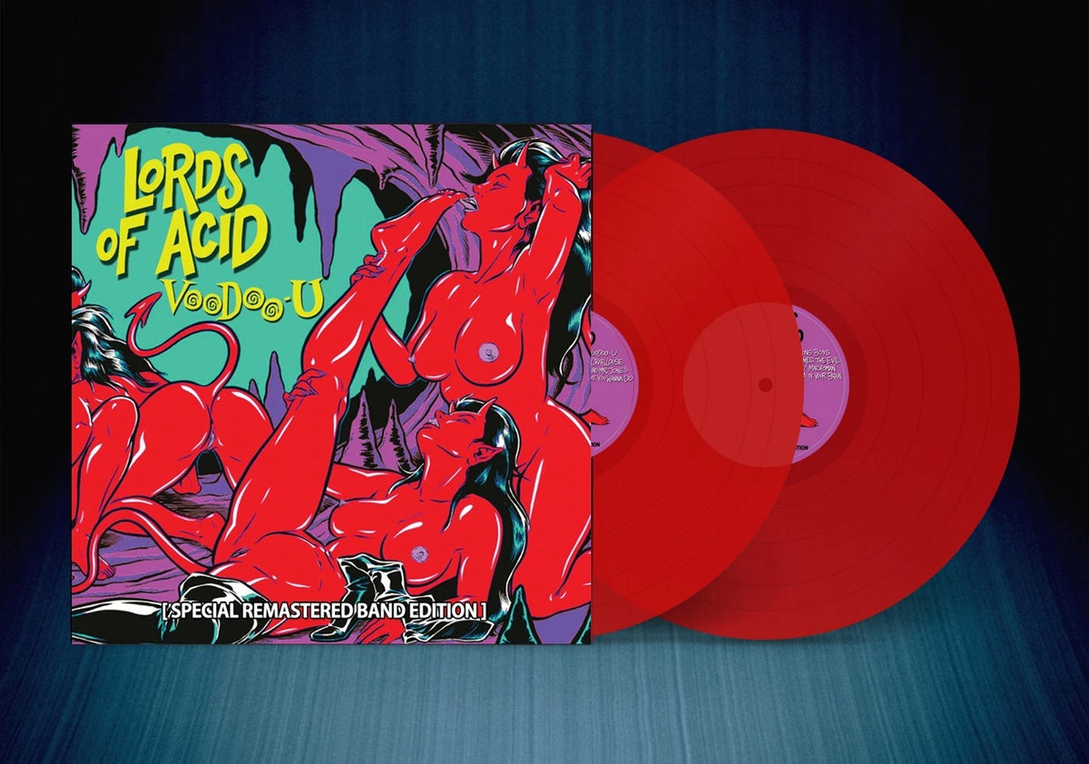LORDS OF ACID - VOODOO-U : 2LP RED TRANSLUCENT - LP