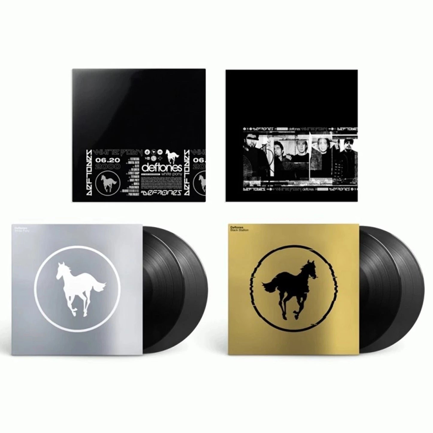 DEFTONES - WHITE PONY : LIMITED 4LP + PRINT (BLACK) - LP