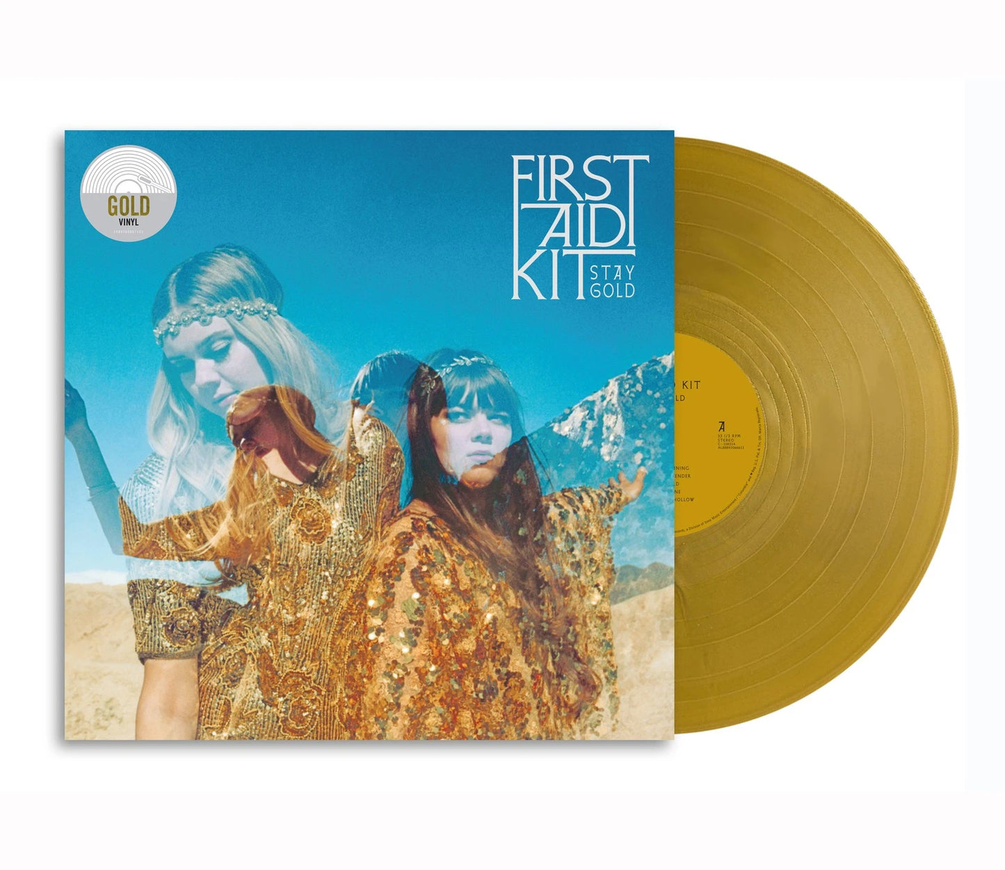 FIRST AID KIT - STAY GOLD: 10TH ANNIVERSARY (GOLD VINYL) - LP