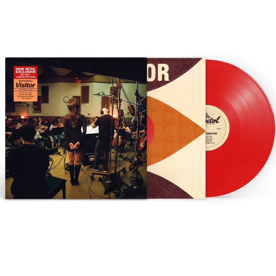 SPIRO, SIENNA - VISITOR: RED VINYL (ALTERNATE COVER) - LP