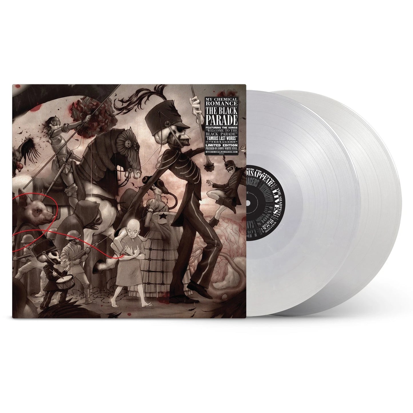 MY CHEMICAL ROMANCE - BLACK PARADE : MILKY CLEAR 2LP (2025) - LP