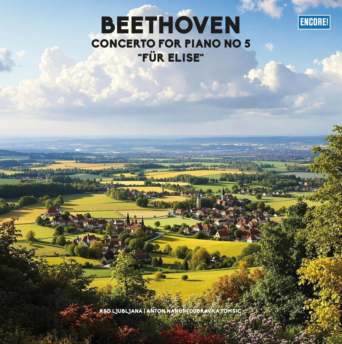 BEETHOVEN, LUDWIG VAN - CONCERTO FOR PIANO 5/FUR ELISE - LP
