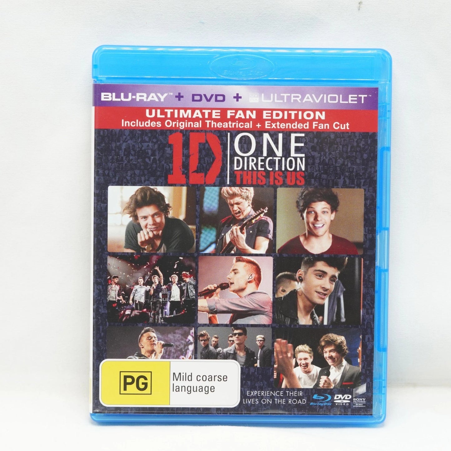ONE DIRECTION - THIS IS US : BLU-RAY + DVD SET - CD