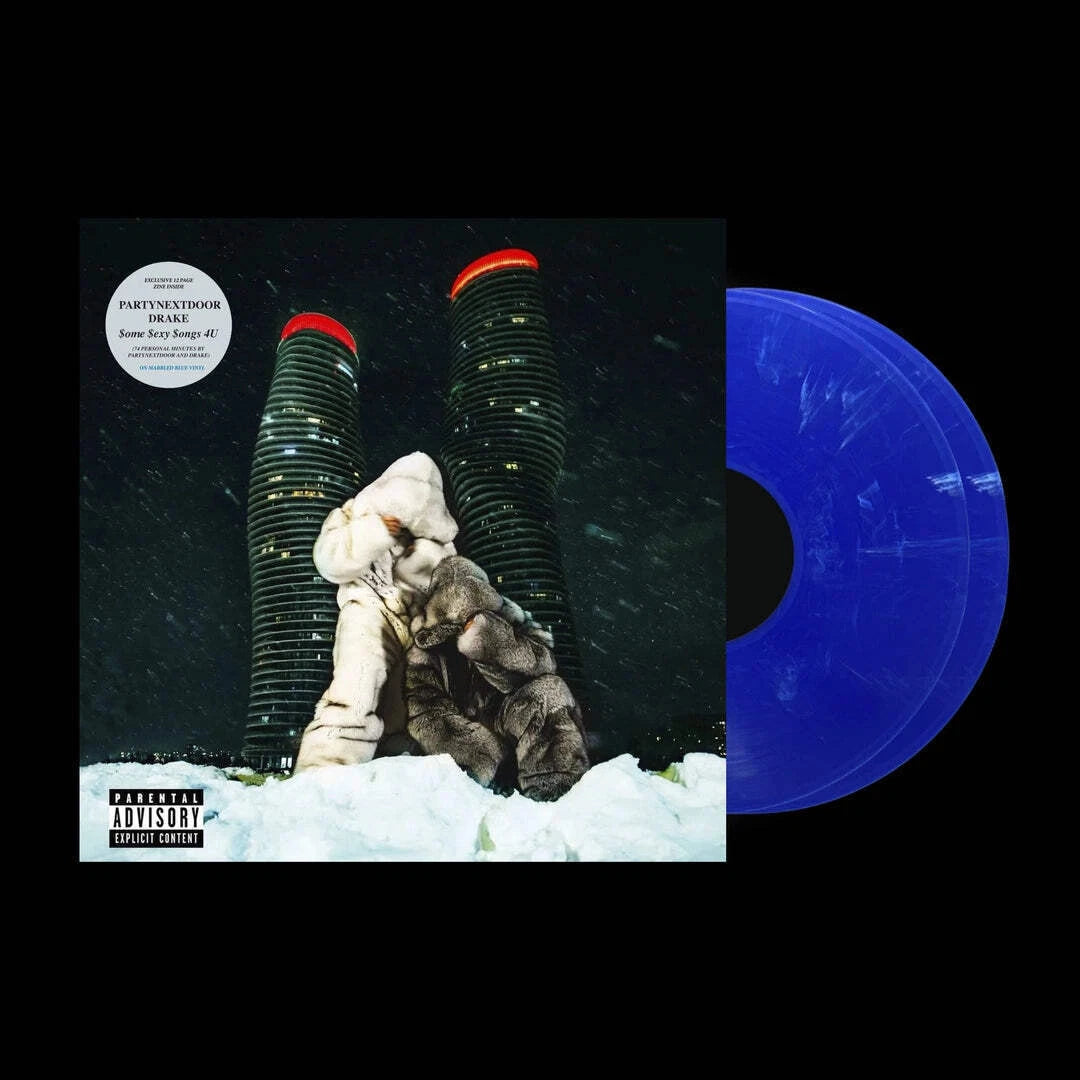 PARTYNEXTDOOR / DRAKE - SOME SEXY SONGS 4 U : 2LP BLUE MARBLED - LP