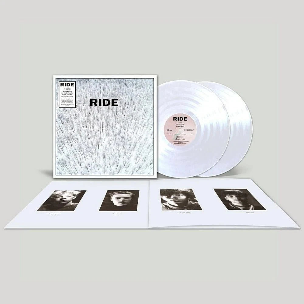 RIDE - 4 EPS : 2LP SET WHITEVINYL - LP
