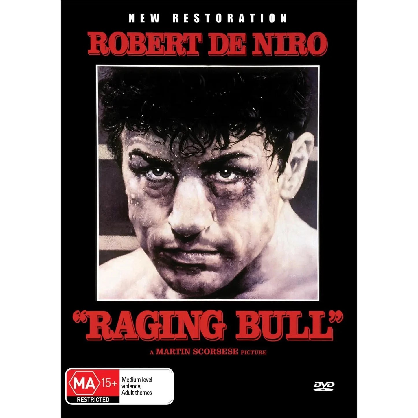RAGING BULL (1980) - FILM : 4K RESTORATION - DVD