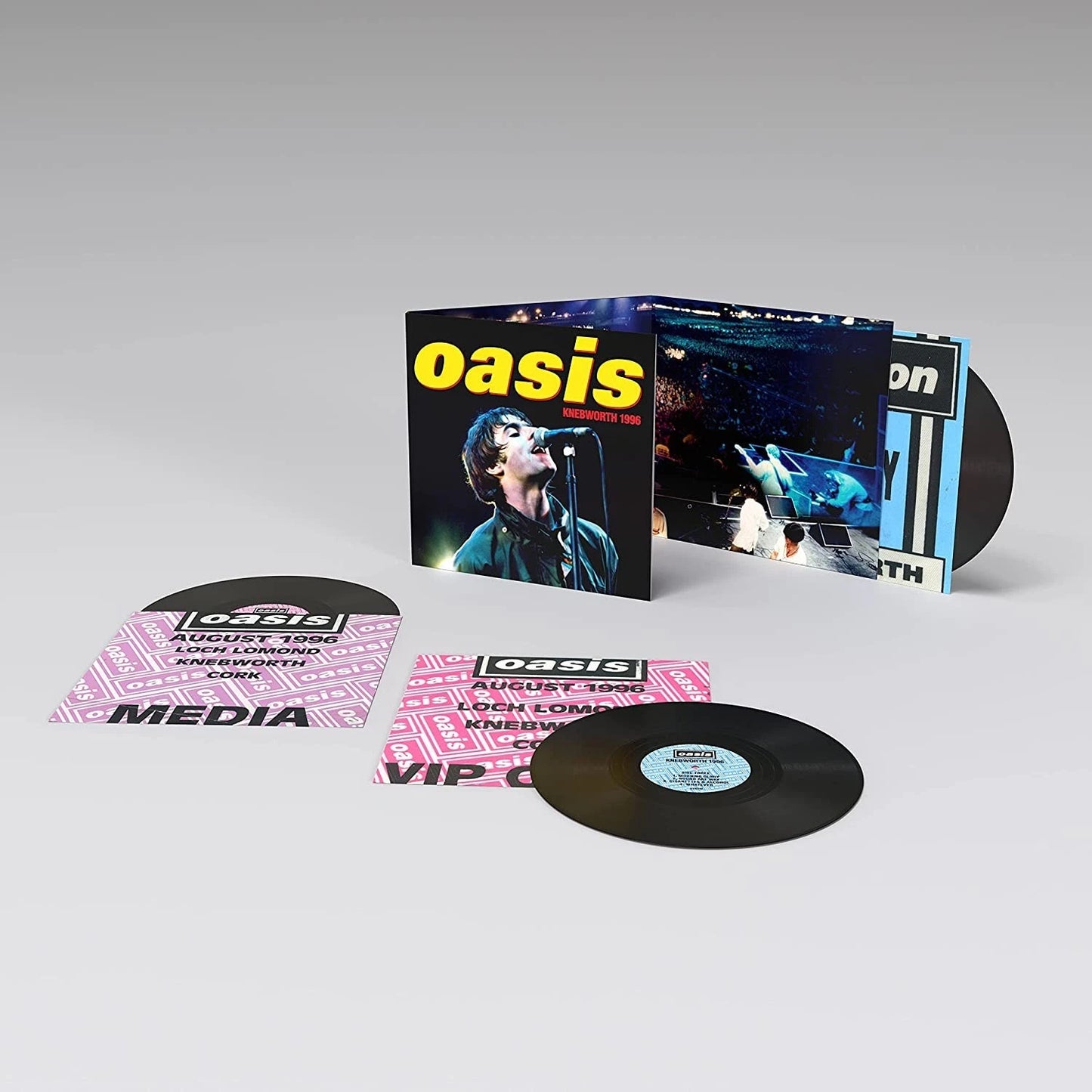 OASIS - KNEBWORTH 1996 : 3LP SET - LP