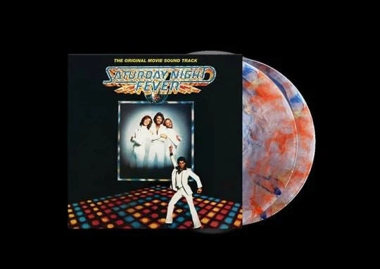 BEE GEES / VARIOUS - SATURDAY NIGHT FEVER : 2LP MARBLED SET - LP