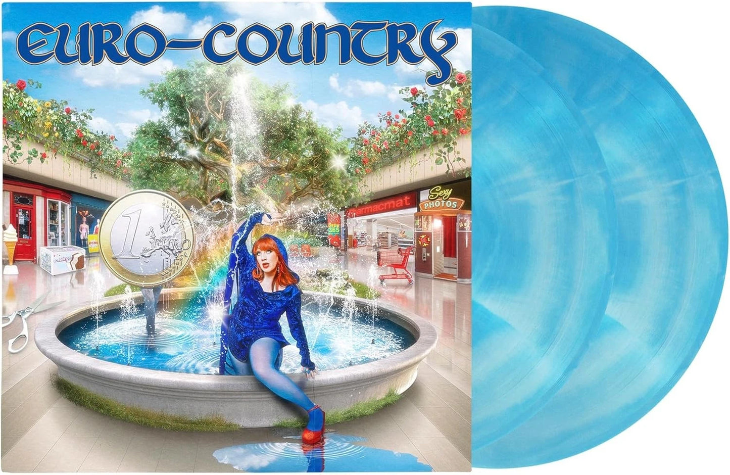 CMAT - EURO-COUNTRY : CLOUDY BLUE VINYL - LP