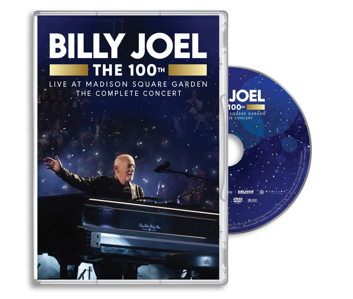 JOEL, BILLY - 100TH: LIVE AT MADISON SQUARE GARDEN - DVD