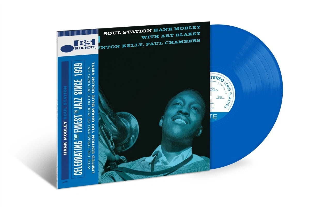 MOBLEY, HANK - SOUL STATION: BLUE VINYL KEVIN GRAY CUT - LP