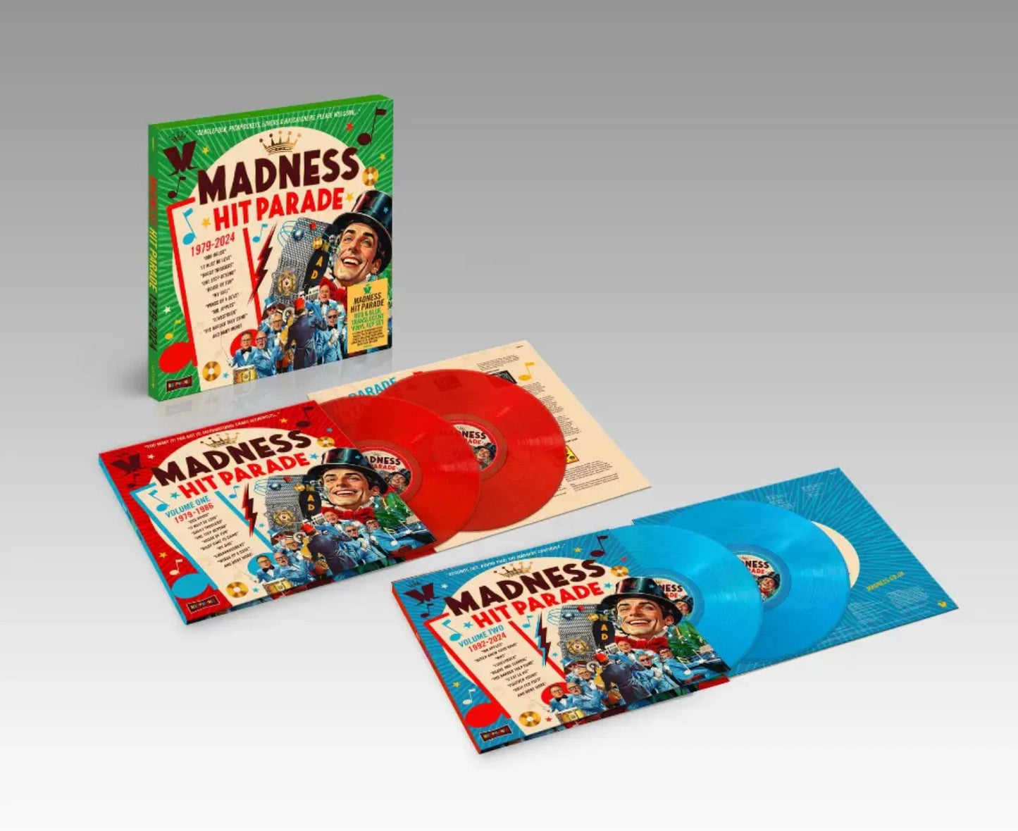 MADNESS - HIT PARADE : VOLUMES ONE & TWO (4LP) - LP