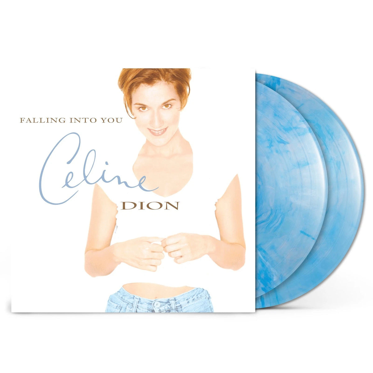DION, CELINE - FALLING INTO YOU: 2LP GLACIER BLUE VINYL - LP
