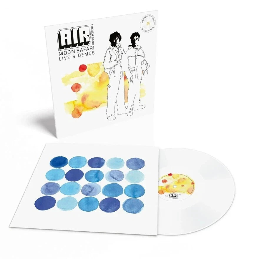 AIR - MOON SAFARI : LIVE & DEMOS (WHITE VINYL) - LP