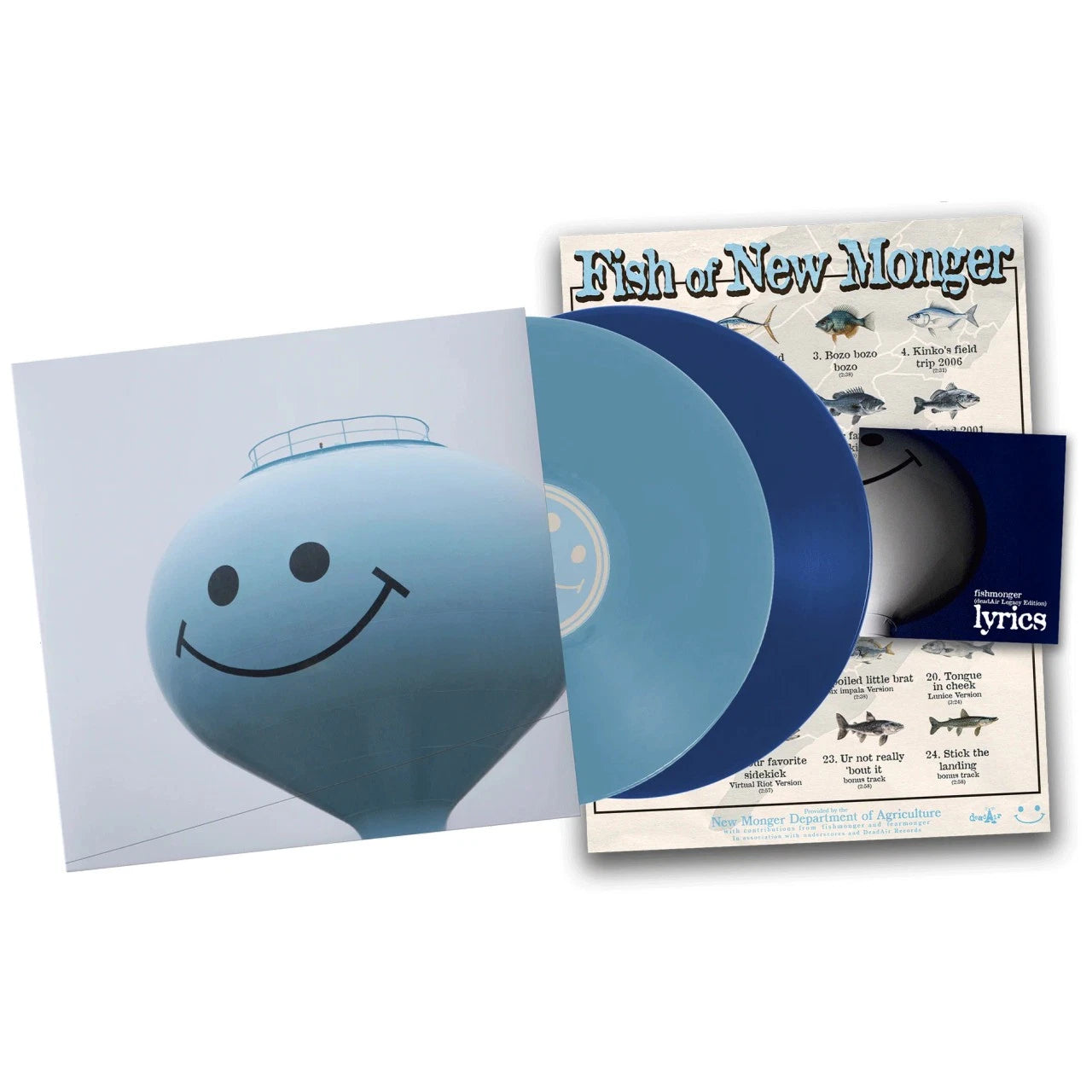 UNDERSCORES - FISHMONGER: DEADAIR LEGACY EDITION 2LP - LP