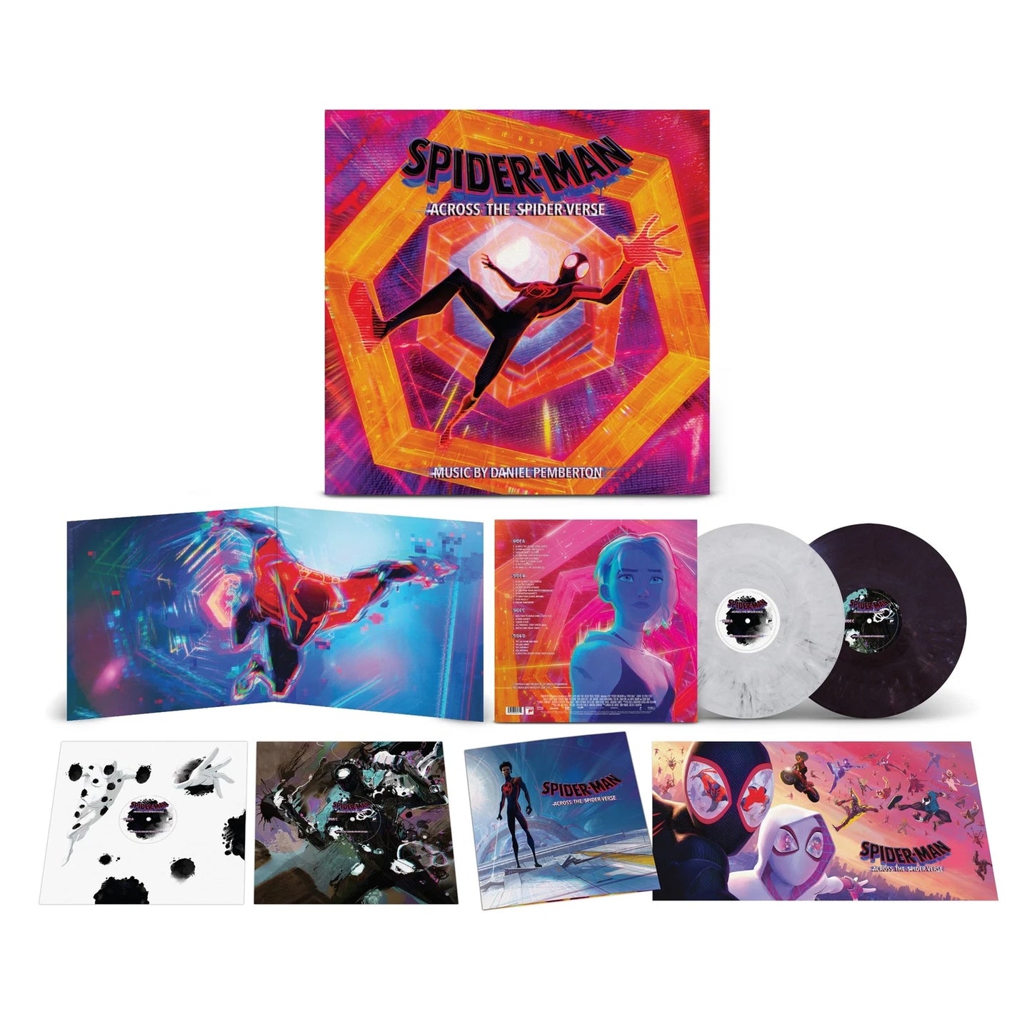 SPIDER-MAN : ACROSS THE SPIDER-VERSE - SOUNDTRACK (SCORE) : 2LP COLOURED VINYL - LP