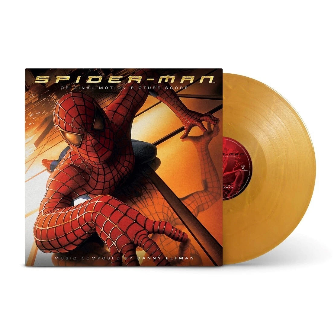 SPIDER-MAN (2002) - SOUNDTRACK : GOLD VINYL (180-GRAM) - LP