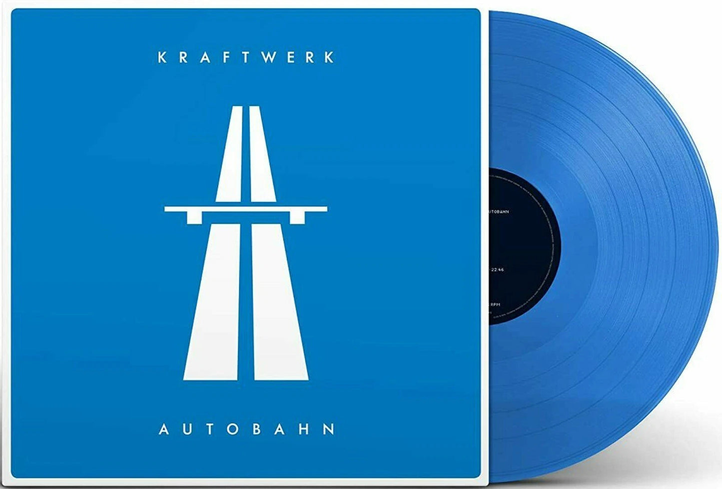 KRAFTWERK - AUTOBAHN : BLUE VINYL (2020 REISSUE) - LP