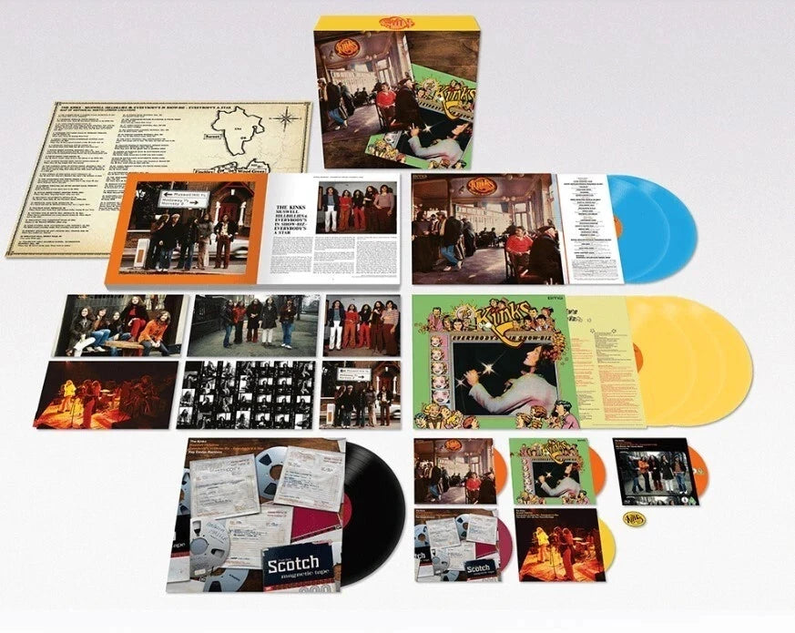 KINKS - MUSWELL ... / EVERYBODY'S ... : LP + CD - LP