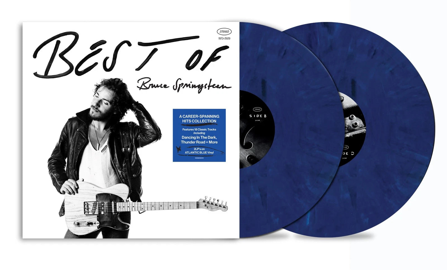 SPRINGSTEEN, BRUCE - BEST OF : ATLANTIC BLUE VINYL (2LP) - LP