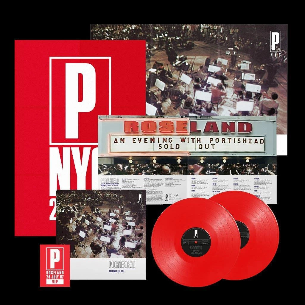PORTISHEAD - ROSELAND NYC LIVE + 3: RED 2LP - LP