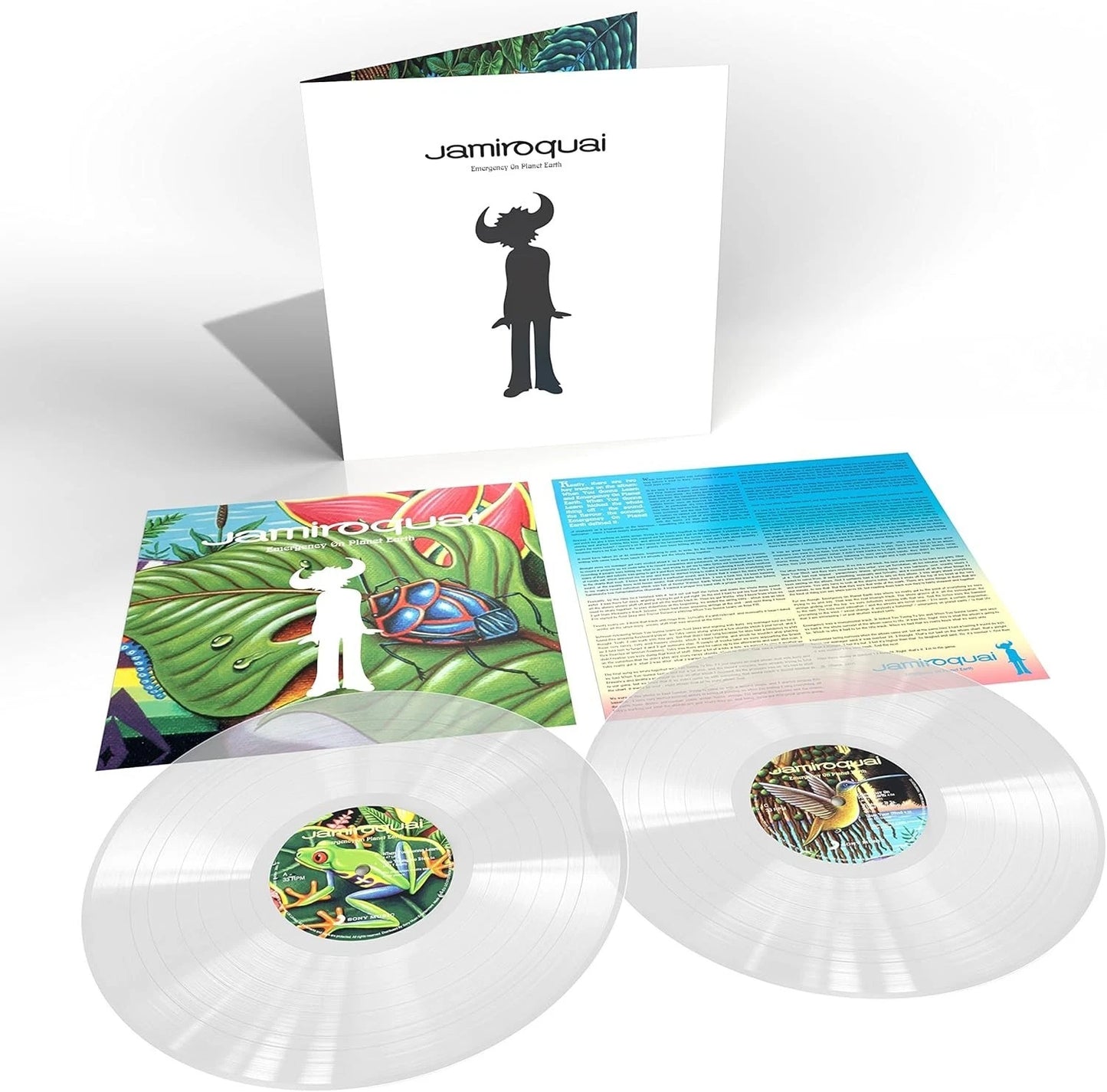 JAMIROQUAI - EMERGENCY ON PLANET EARTH: 2LP CLEAR VIN - LP