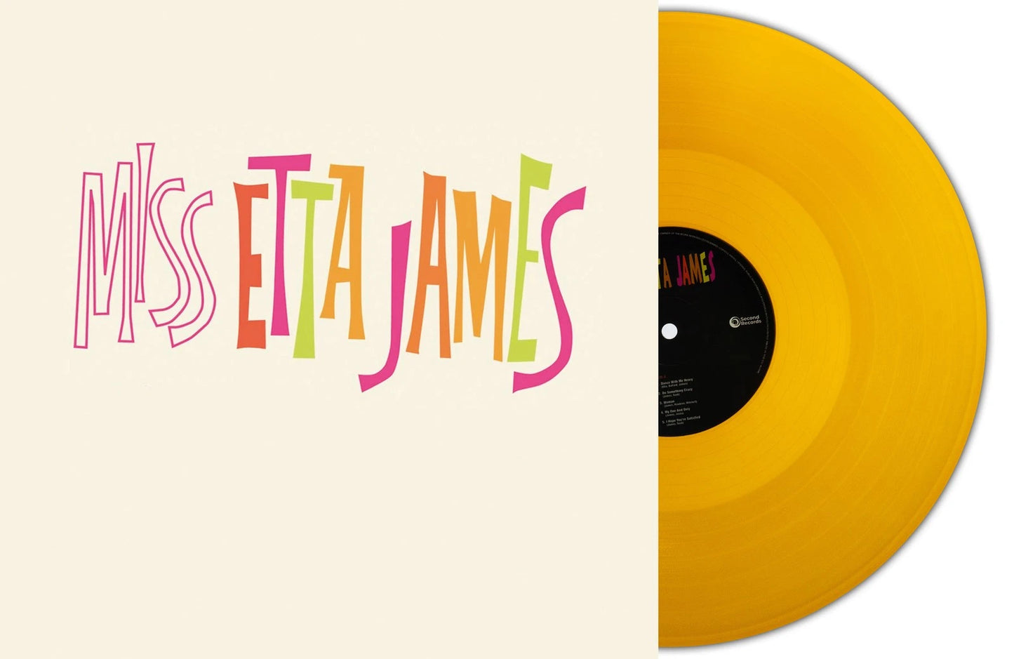 JAMES, ETTA - MISS ETTA JAMES : ORANGE VINYL - LP