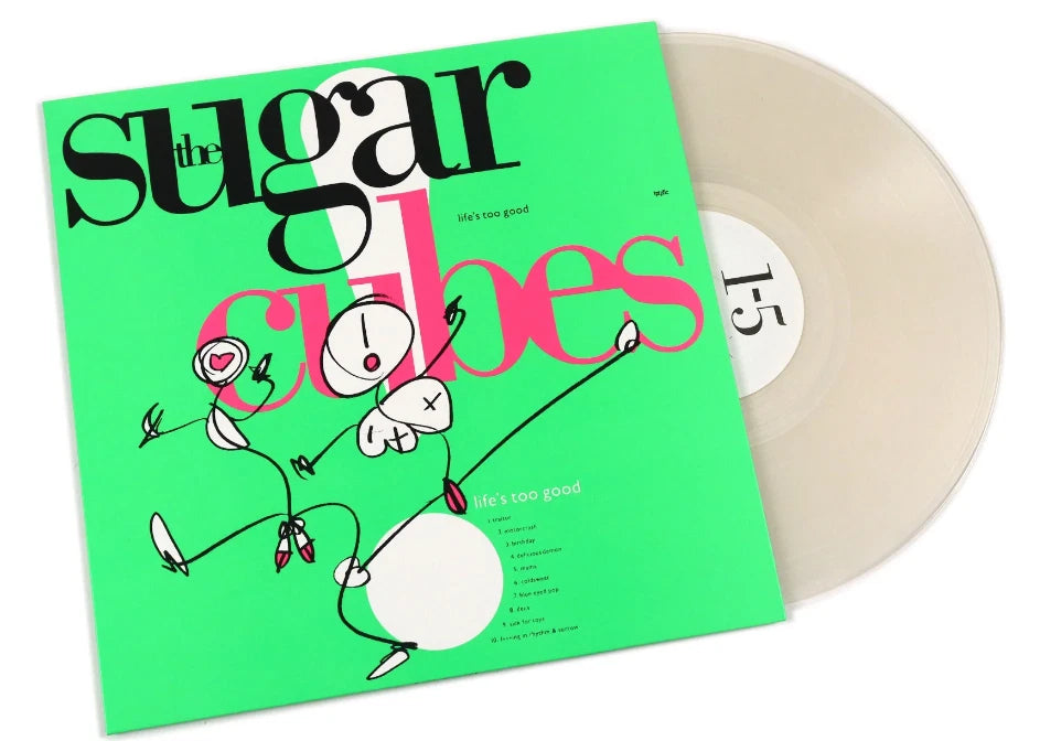 SUGARCUBES - LIFE'S TOO GOOD : CLEAR VINYL - LP