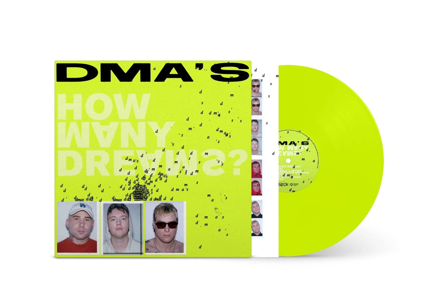 DMA'S - HOW MANY DREAMS? : NEON YELLOW VINYL - LP