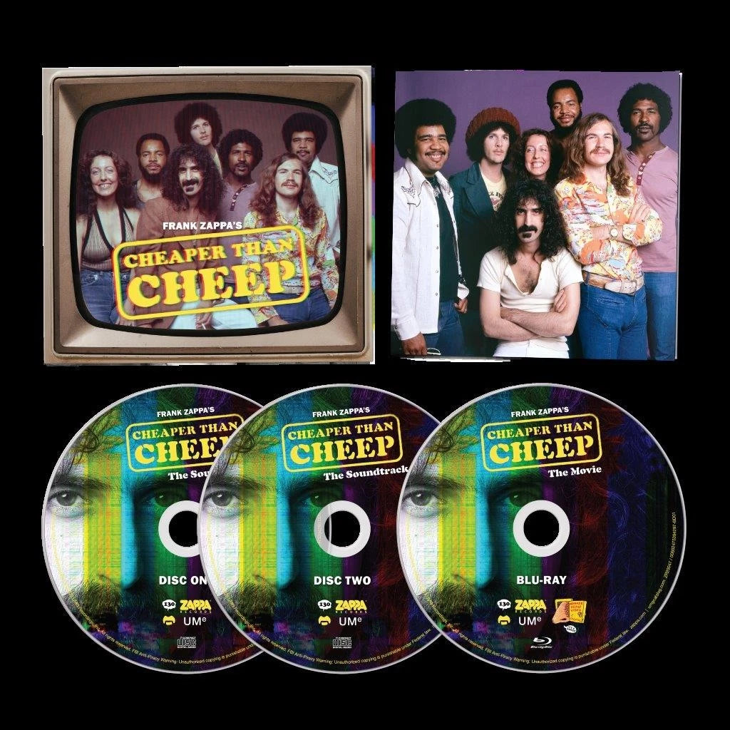 ZAPPA, FRANK - CHEAPER THAN CHEEP : 2CD + BR SET - CD