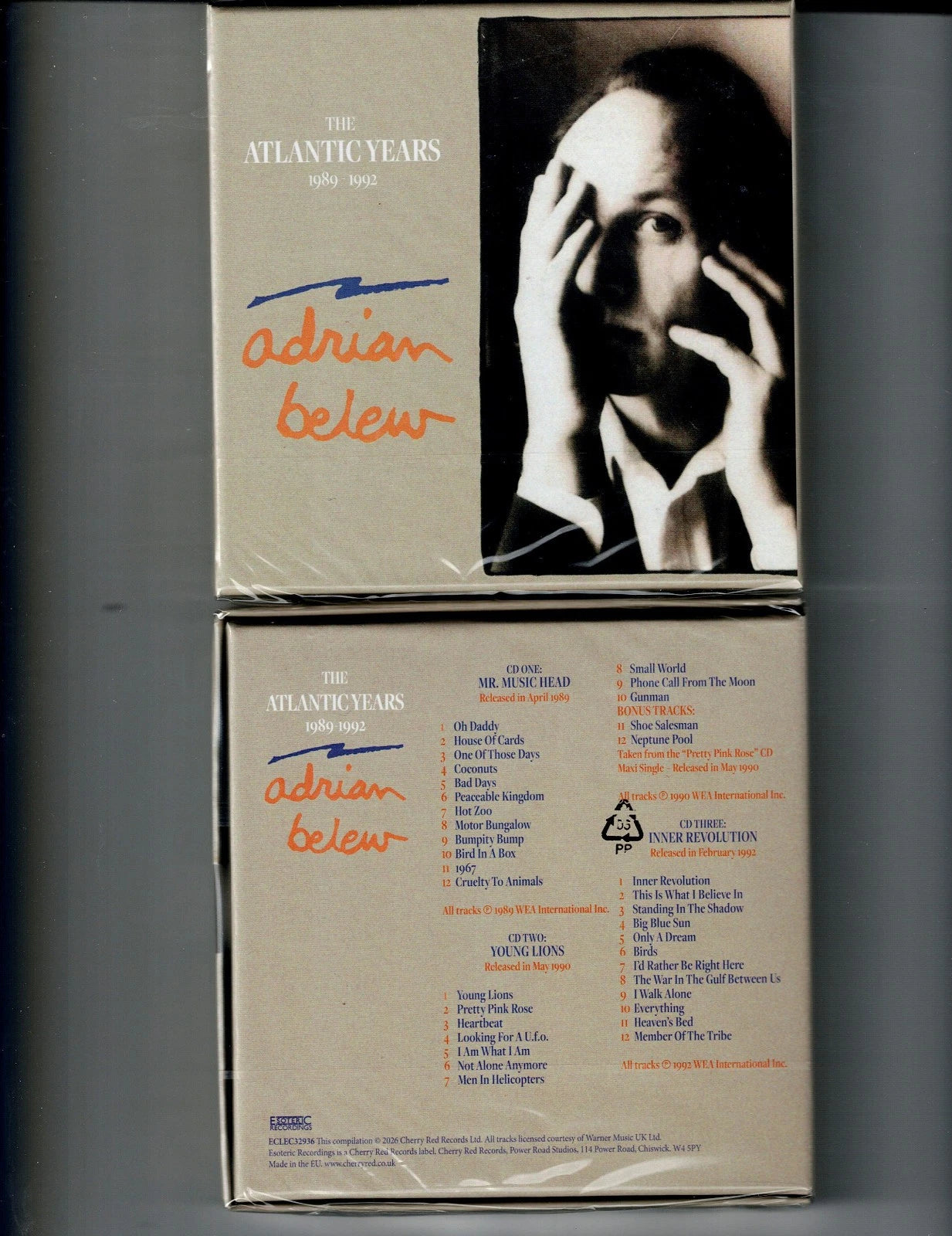 BELEW, ADRIAN - ATLANTIC YEARS 1989-1992 - CD