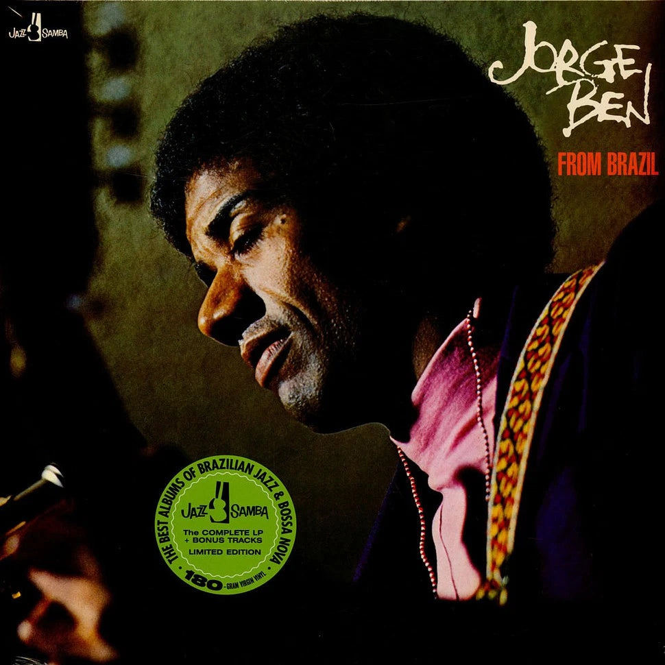 BEN, JORGE - FROM BRAZIL + 2 : 180 GRAM VINYL - LP