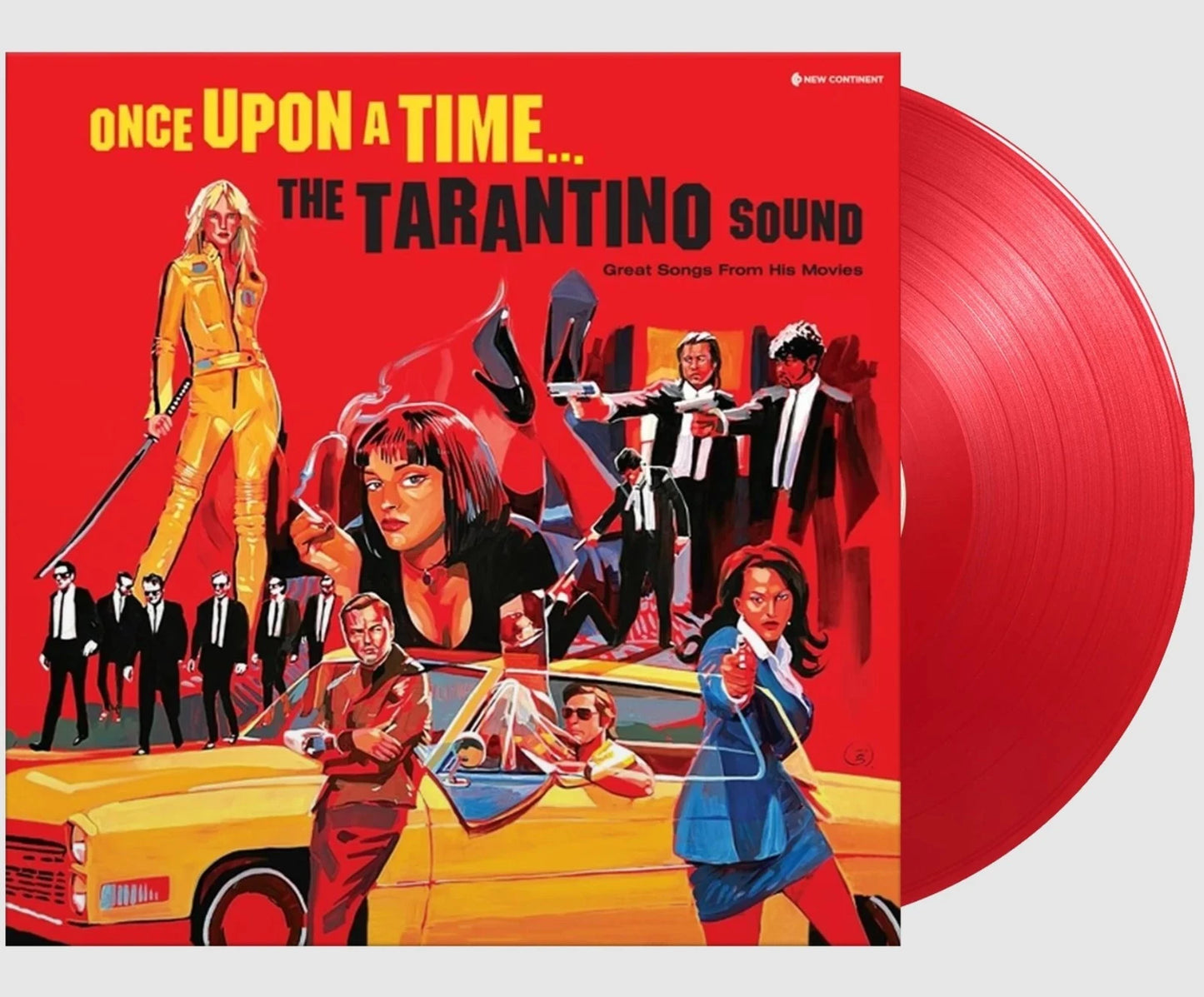 TARANTINO, QUENTIN / VARIOUS - ONCE UPON A TIME : RED VINYL - LP