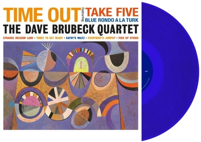 BRUBECK, DAVE - TIME OUT : BLUE COLOURED VINYL - LP