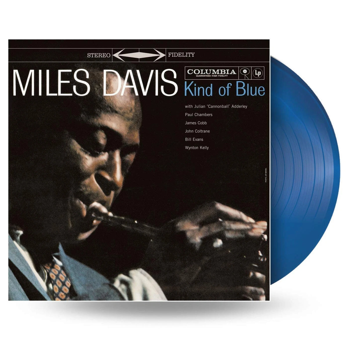 DAVIS, MILES - KIND OF BLUE : BLUE VINYL - LP