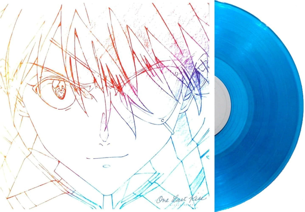UTADA, HIKARU (EVANGELION) - ONE LAST KISS : BLUE VINYL - LP