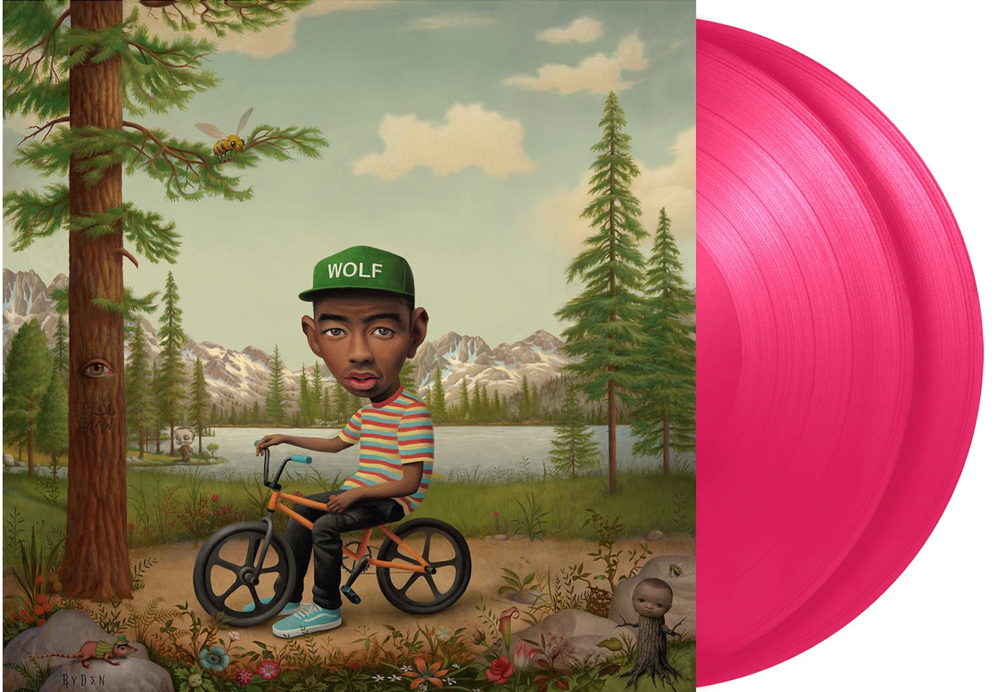TYLER THE CREATOR - WOLF : HOT PINK VINYL (2LP) - LP