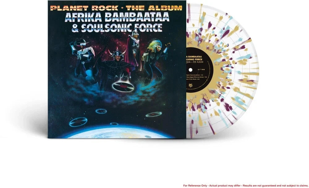 AFRIKA BAMBAATAA & SOULSONIC FORCE - PLANET ROCK : THE ALBUM (SPLATTER) - LP