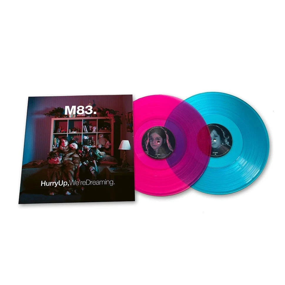 M83 - HURRY UP WERE DREAMING: 2LP PINK/BLUE - LP