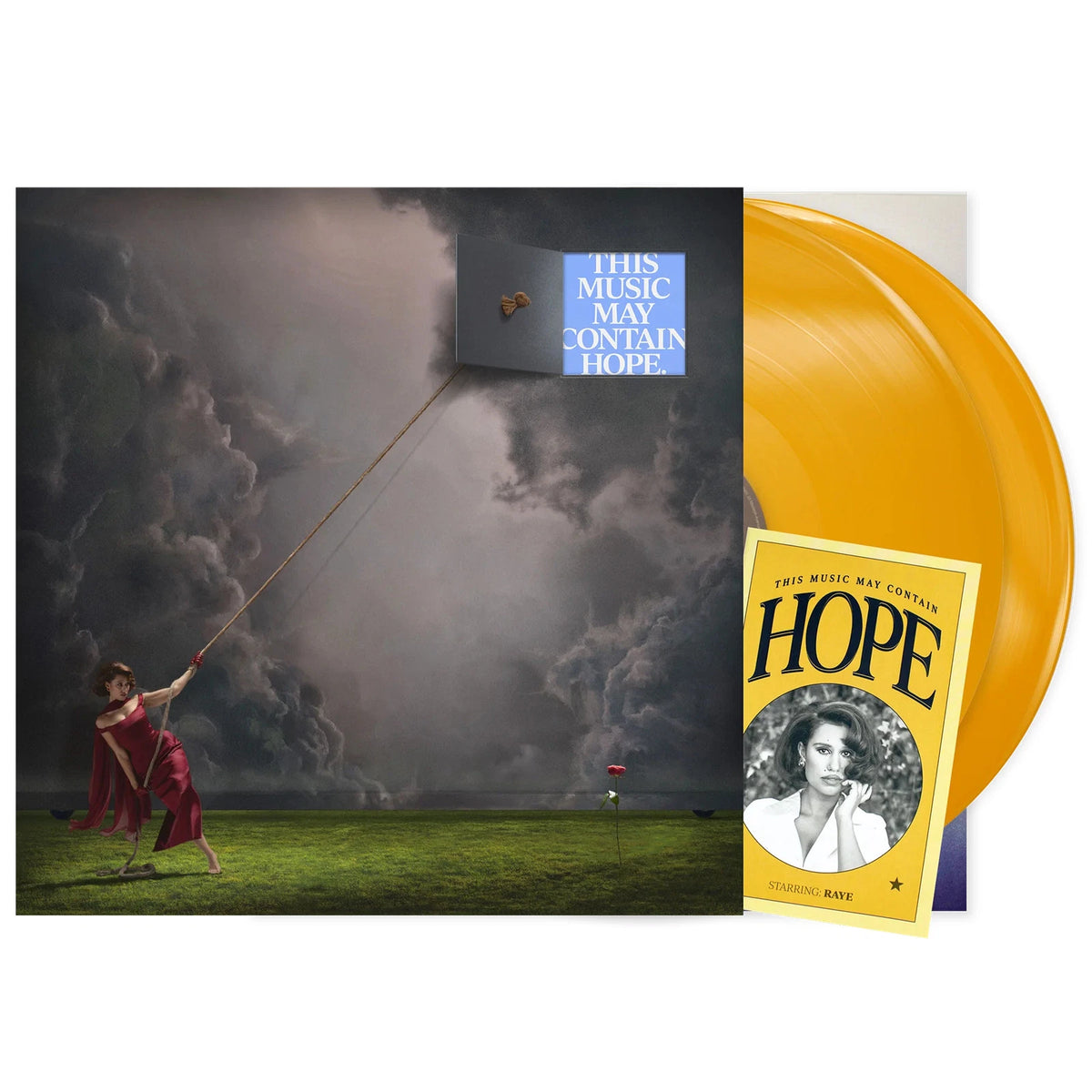 RAYE - THIS MUSIC MAY CONTAIN HOPE : YELLOW 2LP - LP