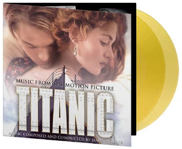 TITANIC - SOUNDTRACK : 2LP TRANSLUCENT YELLOW - LP