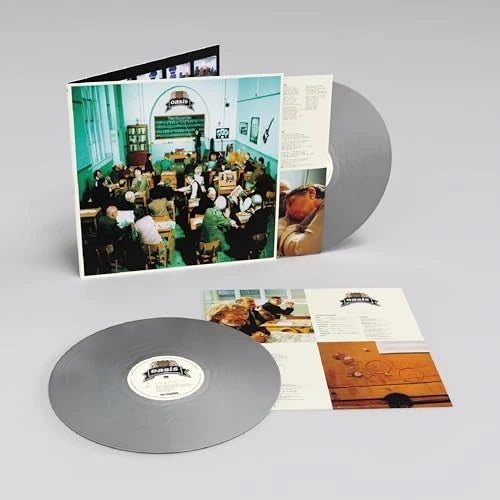 OASIS - MASTERPLAN : 2LP SILVER VINYL REMASTER - LP