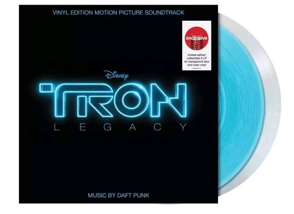 DAFT PUNK - TRON : LEGACY + 7 BONUS 2LP BLUE & CLEAR - LP