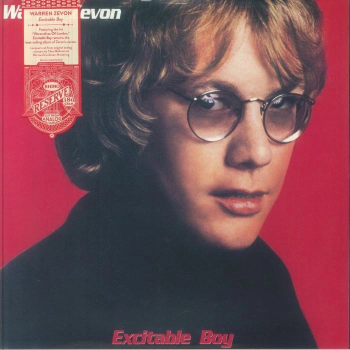 ZEVON, WARREN - EXCITABLE BOY : RHINO RESERVE 180-GRAM - LP