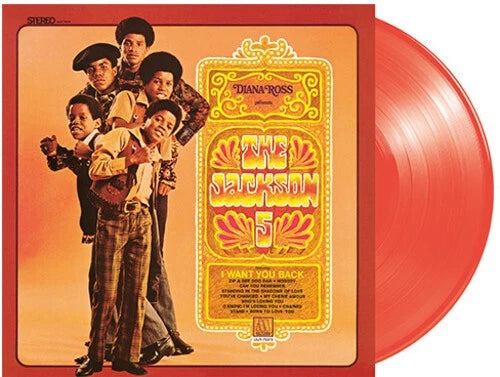 JACKSON 5 - DIANA ROSS PRESENTS : RED VINYL - LP