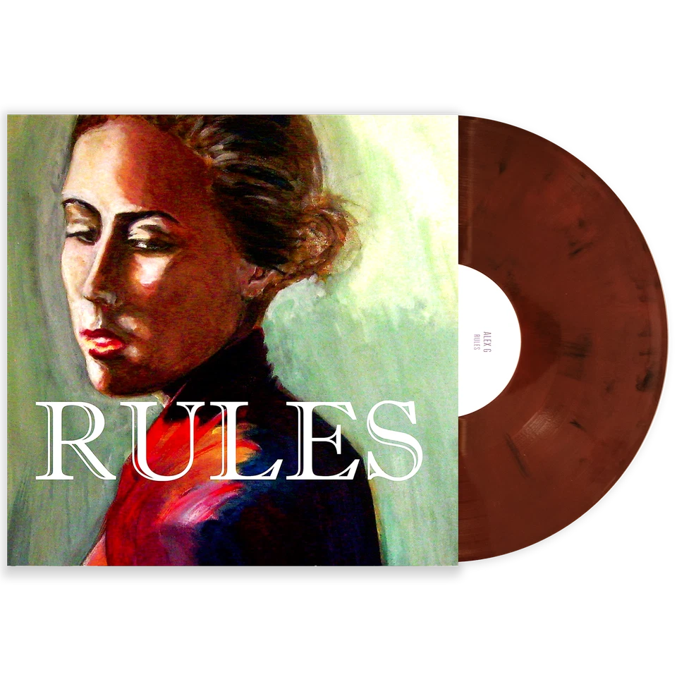 ALEX G - RULES : BLACK & RED MARBLE VINYL - LP