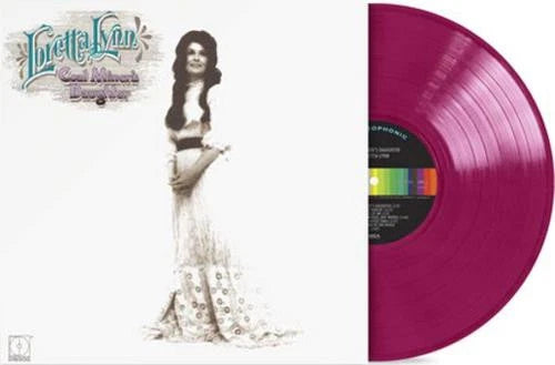 LYNN, LORETTA - COAL MINER'S DAUGHTER : ORCHID VINYL - LP