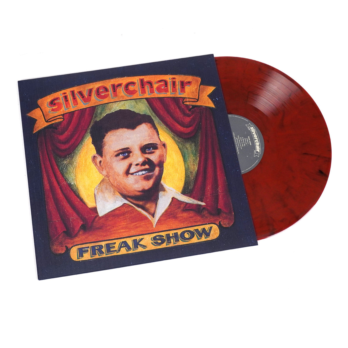 SILVERCHAIR - FREAK SHOW : RED & BLACK MARBLED (2025) - LP