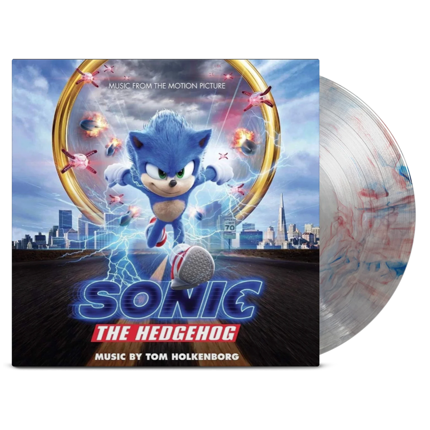 SONIC THE HEDGEHOG - SOUNDTRACK (2020 FILM) : SONIC BLEND - LP