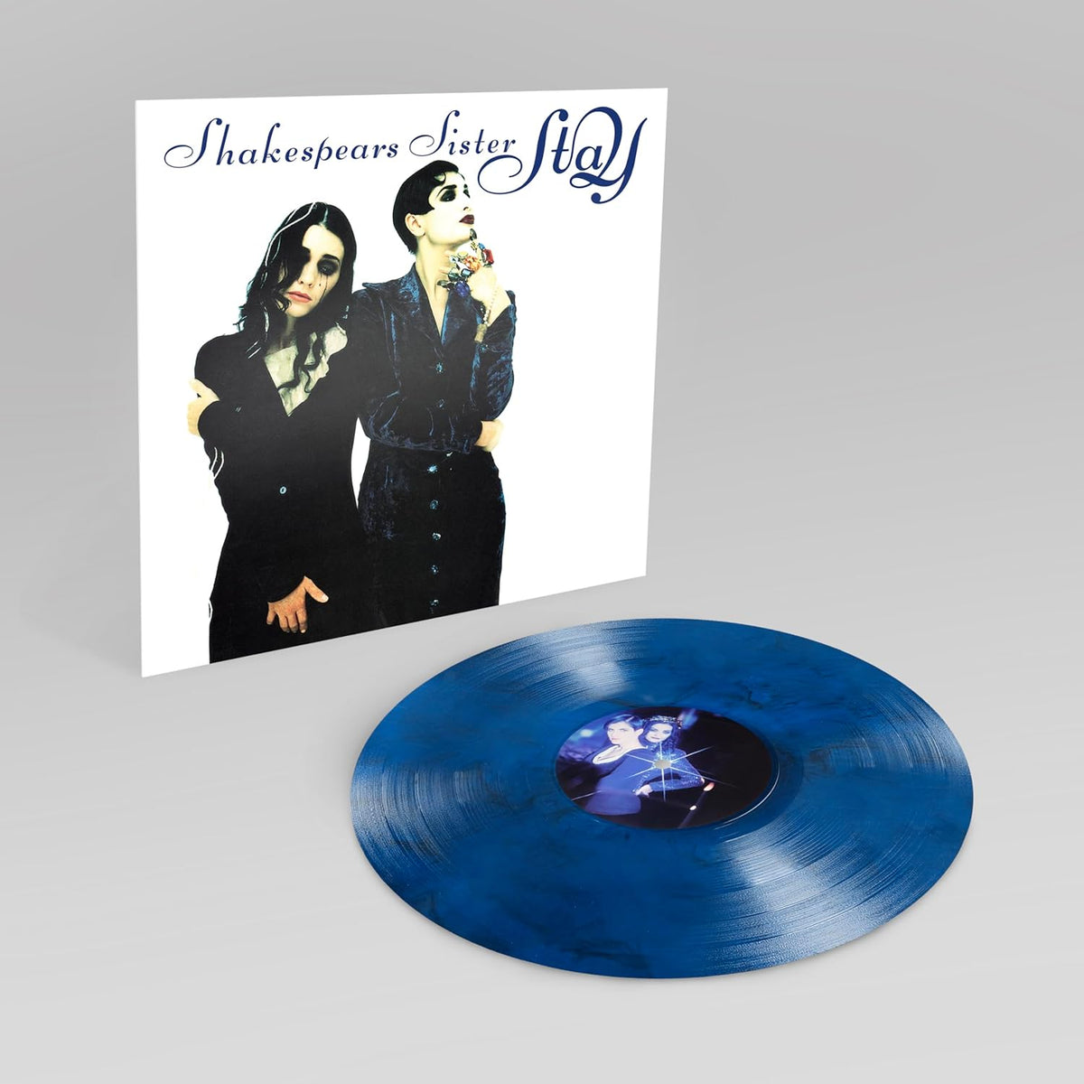 SHAKESPEARS SISTER - STAY : BLUE & BLACK MARBLE VINYL - 12